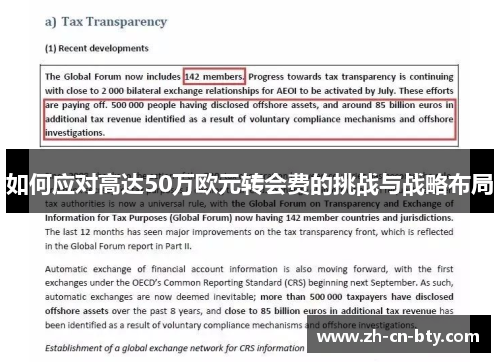 如何应对高达50万欧元转会费的挑战与战略布局